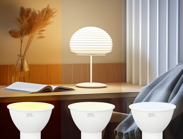 LED izzó hideg RSL040 GU10 5W Warm