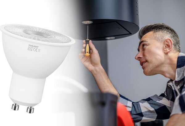LED izzó hideg RSL040 GU10 5W Warm