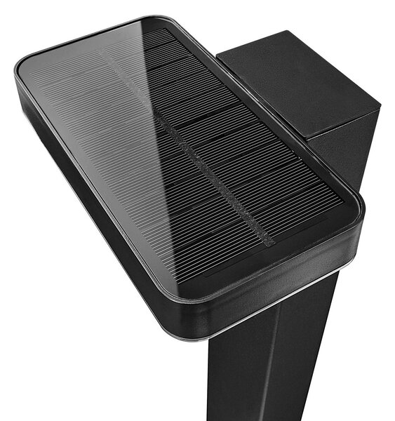 Nordlux LED ösvény világítás Rica Square, szögletes, Fekete, fém, Modern