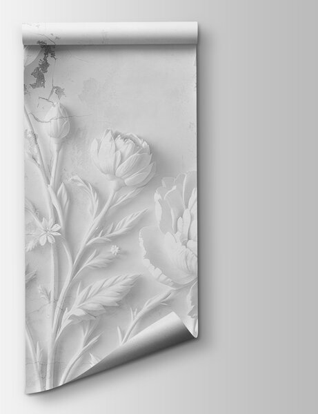 Fotótapéta Elegáns virágmotívum lágy színekben, 3D fotótapéta, Népszerű fotótapéta, w03553v2 - Tapeko.hu