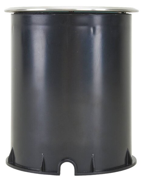 Lucande LED padlóbeépített padlófény Jos, kerek, forgatható, IP67, Alu / szürke / cink, Rozsdamentes acél, Modern