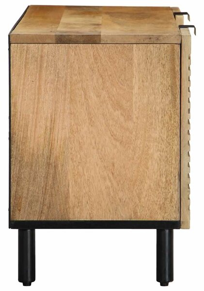 VidaXL barna tömör mangófa TV-szekrény 105 x 33 x 46 cm