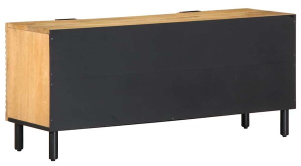 VidaXL barna tömör mangófa TV-szekrény 105 x 33 x 46 cm