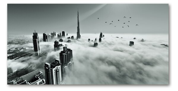 Akrilüveg fotó Köd a kozmopolita dubai