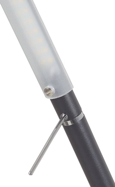 Trio Lighting LED állólámpa Filigran, fekete, fényerőszabályozható, állítható, dimmelhető, Fekete, Nappali / Étkező, fém, Modern