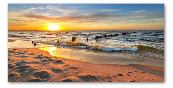 Akril üveg kép Sunset beach