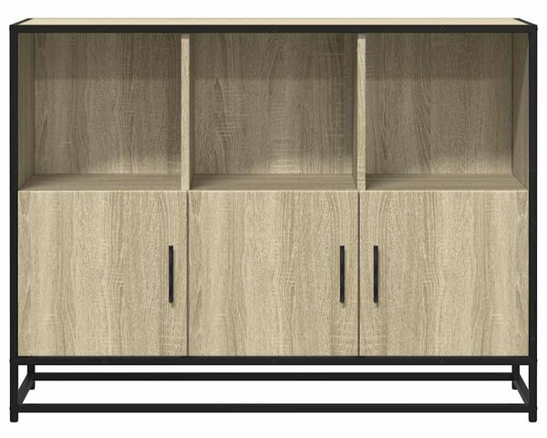 VidaXL komód Sonoma tölgy 100x35x76 cm Gépelt fa