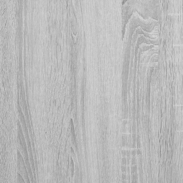 VidaXL szürke sonoma színű szerelt fa tálalószekrény 100x35x76 cm
