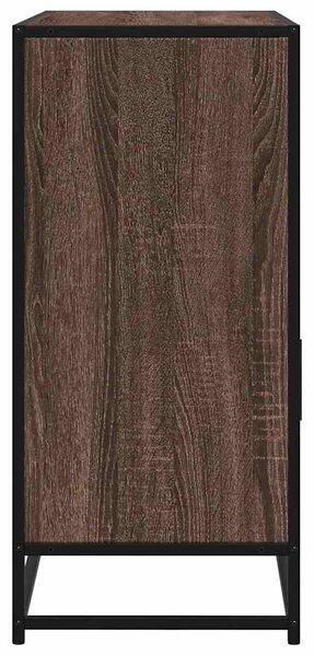VidaXL barna tölgyszínű szerelt fa tálalószekrény 100x35x76 cm