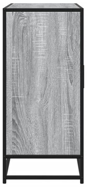 VidaXL szürke sonoma színű szerelt fa tálalószekrény 92 x 35 x 76 cm