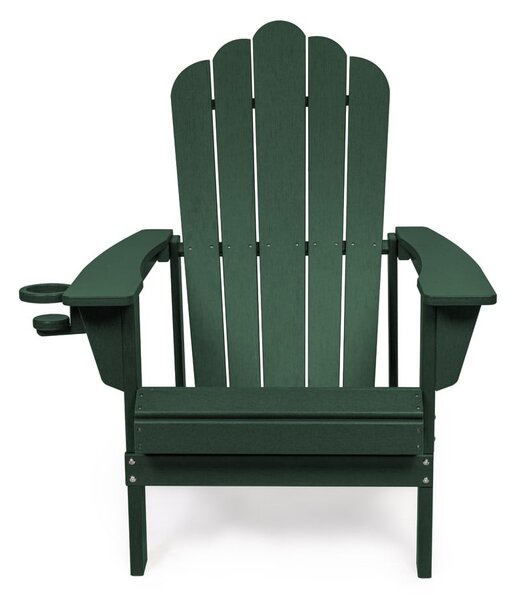 Zöld műanyag kerti fotel Adirondack – Bonami Selection