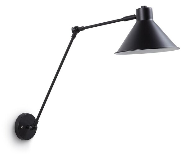 Fekete fali lámpa Dione – Kave Home