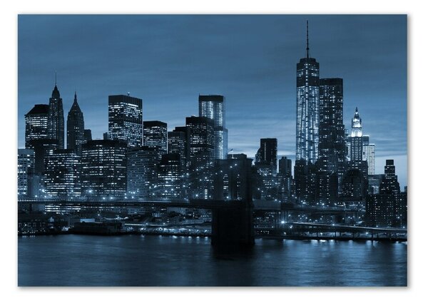 Akrilüveg fotó New york éjjel