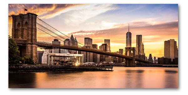 Akrilüveg fotó Brooklyn híd