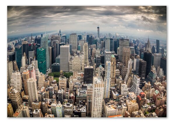 Üvegkép falra New york