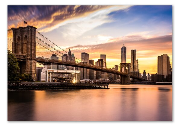 Akrilüveg fotó Brooklyn híd