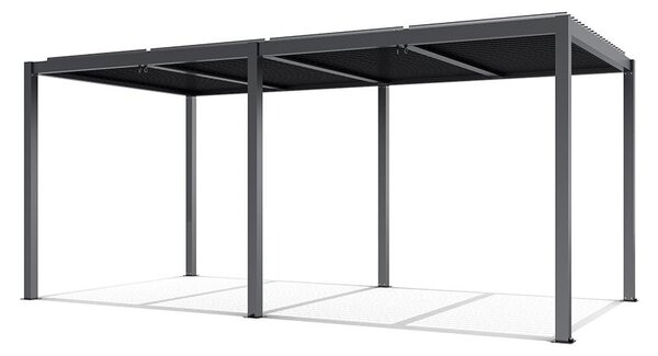 Alumínium bioklimatikus pergola lamellákkal 5.8 x 3 M