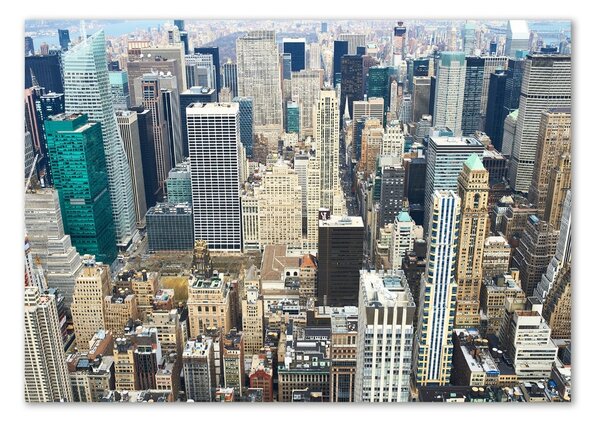 Akrilüveg fotó Manhattan new york city