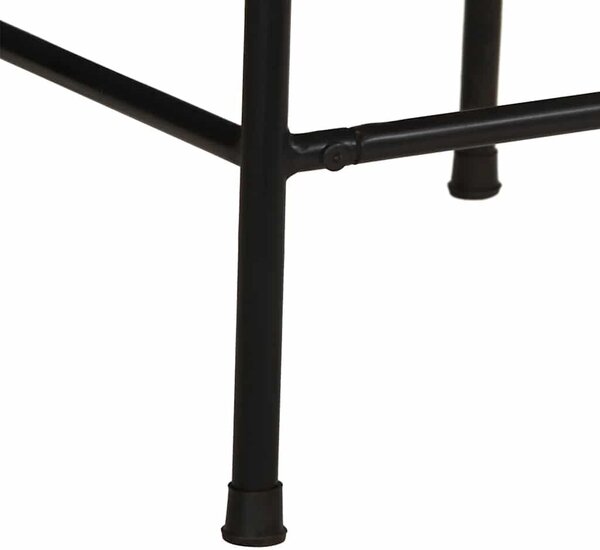 VidaXL bárszékek 4 db 46x35,5x80 cm tömörfa, újrahasznosított fa