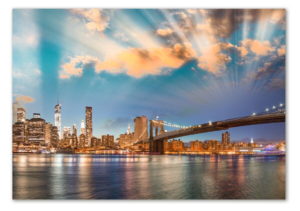 Akrilüveg fotó Brooklyn híd