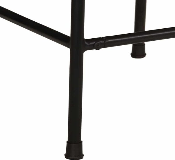 VidaXL bárszékek 2 db 46x35,5x80 cm tömörfa, újrahasznosított fa