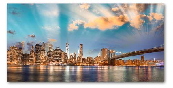 Akrilüveg fotó Brooklyn híd