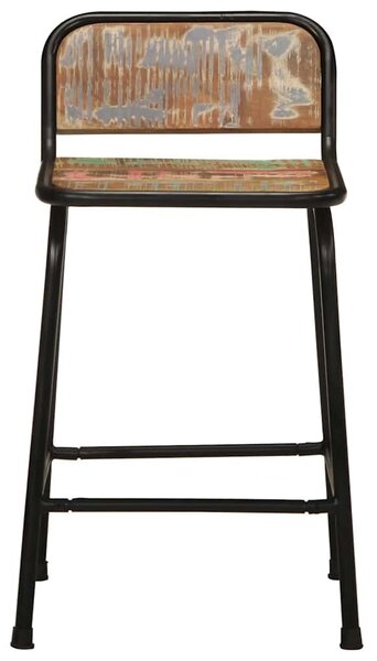 VidaXL bárszékek 4 db 46x35,5x70 cm tömörfa, újrahasznosított fa