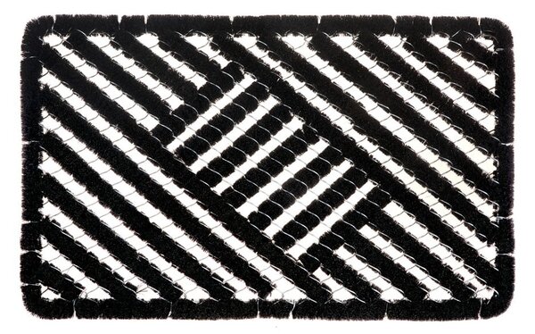Kókuszrost lábtörlő 40x60 cm Coco Black – Hanse Home