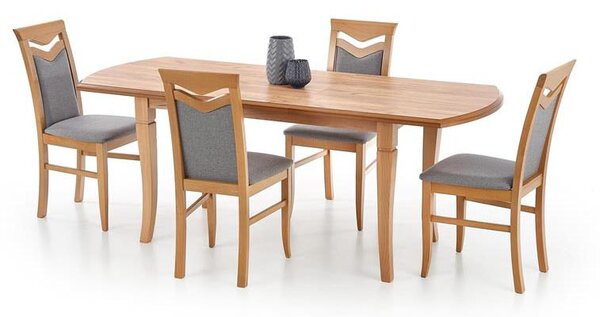 Z0ND0 Széthúzható étkezőasztal 160-240 cm Fanny (craft tölgy) (6 8 fő részére). 1048673