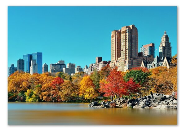Akrilüveg fotó New york ősszel