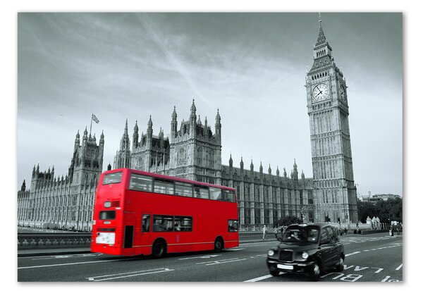 Akrilüveg fotó London busz