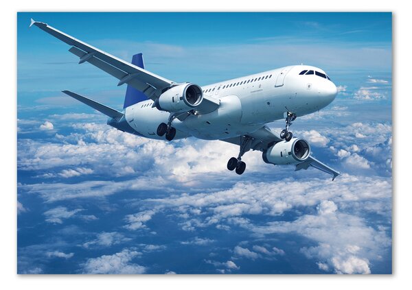 Akrilüveg fotó Plane a felhők