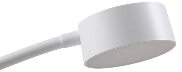 Lindby LED álló világítás Maori, fehér, fém, CCT, dimmelhető, dimmelhető, Fehér / opál, Dolgozószoba / Iroda, fém, Modern