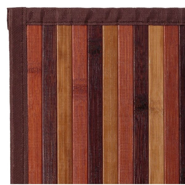 Mustársárga-barna bambusz futószőnyeg 60x200 cm – Casa Selección