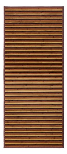 Mustársárga-barna bambusz futószőnyeg 75x175 cm – Casa Selección