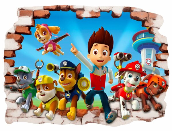 Falmatrica "PAW Patrol 4" Méret: 80x60cm