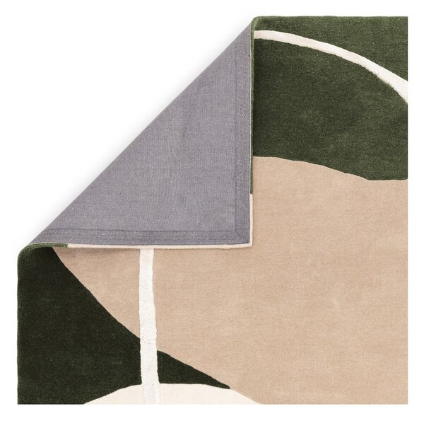 Zöld kézi szövésű gyapjú szőnyeg 160x230 cm Matrix – Asiatic Carpets