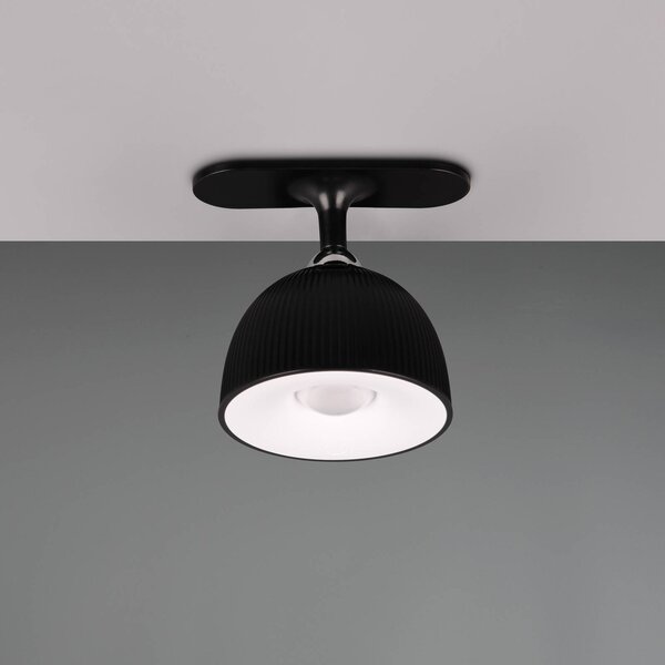 Maxima LED-es újratölthető asztali lámpa, fekete, magasság 41 cm, műanyag