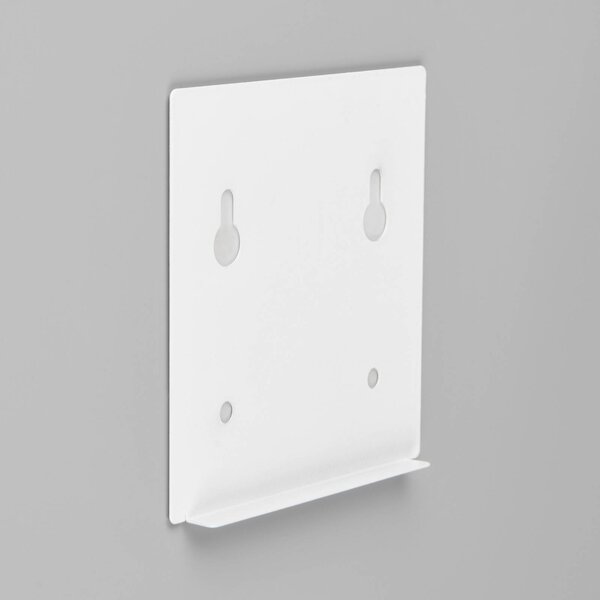 LED újratölthető kültéri fali lámpa Talent, fehér, szélesség 10 cm