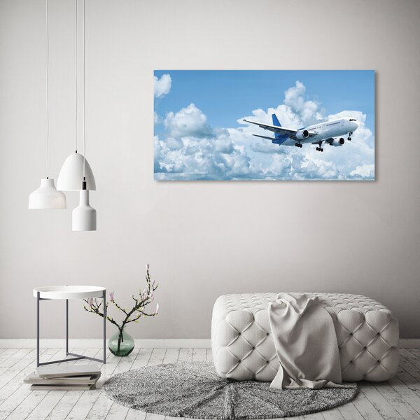 Akrilüveg fotó Plane az égen
