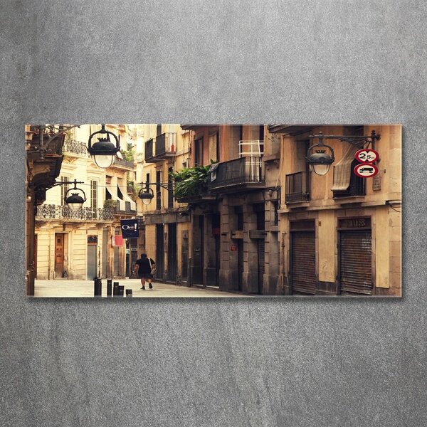 Akrilüveg fotó Streets of barcelona