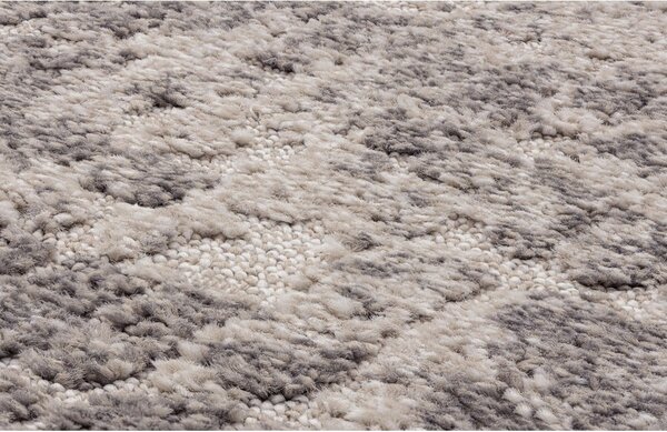 Szürke-krémszínű szőnyeg 80x160 cm Lori – FD