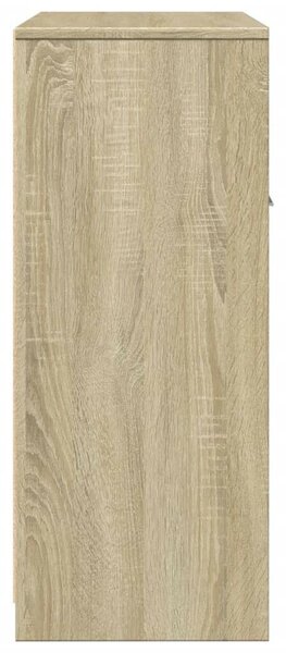 VidaXL sonoma tölgy színű szerelt fa fürdőszobaszekrény 60x33x80 cm