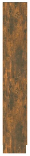 VidaXL füstös tölgy színű fa fürdőszobaszekrény 82,5x30,5x185,5 cm