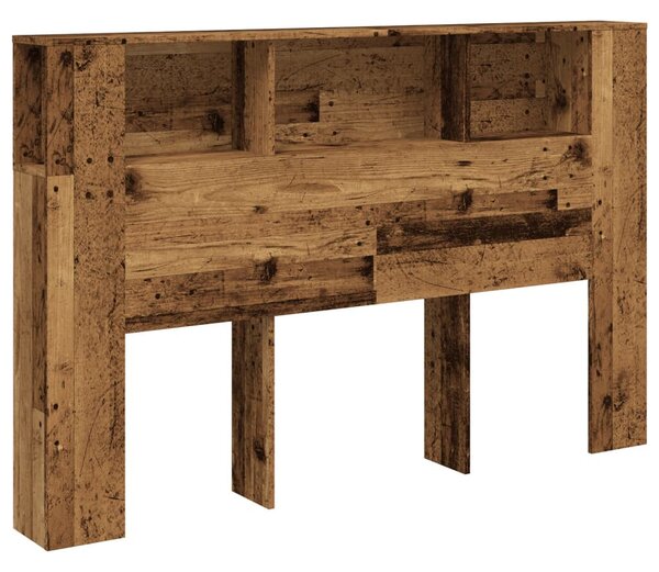 VidaXL antik fa színű szerelt fa áthidalószekrény 160x18,5x103,5 cm
