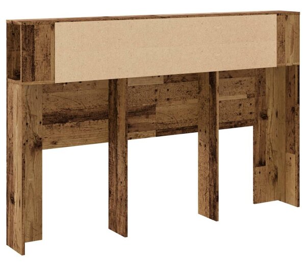VidaXL antik fa színű szerelt fa áthidalószekrény 160x18,5x103,5 cm