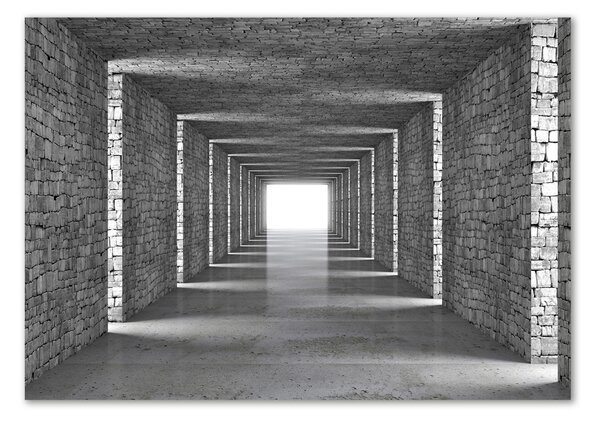 Akrilkép Brick tunnel