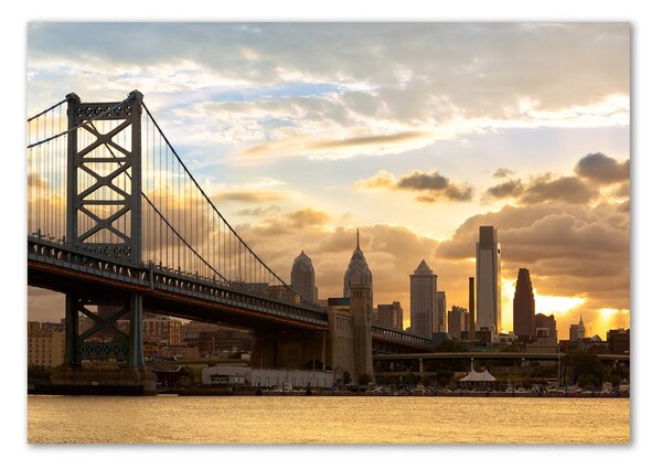 Akrilüveg fotó Bridge philadelphia