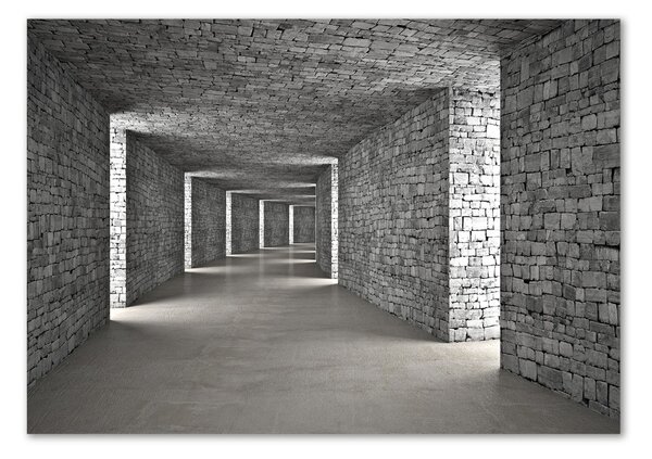 Akrilkép Brick tunnel