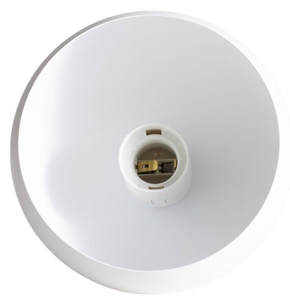 Luminex Sool lógó lámpa, fehér, hossza 65 cm, 3 izzós, fém, E27, dimmelhető, Fehér / opál, Nappali / Étkező, fém